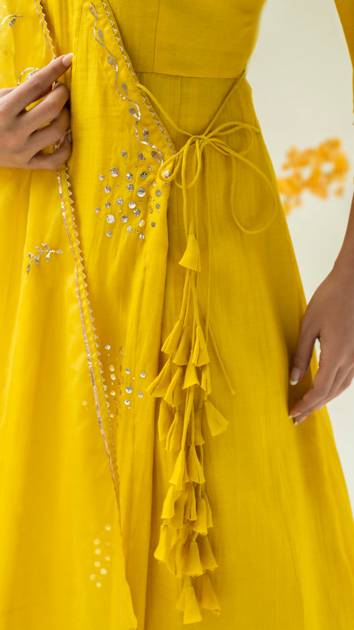 Muskat Angrakha Set (Tuscany Yellow)