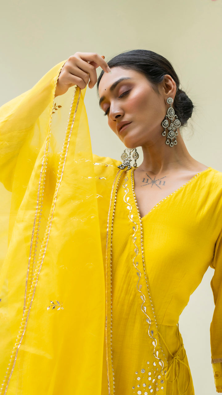 Muskat Angrakha Set (Tuscany Yellow)