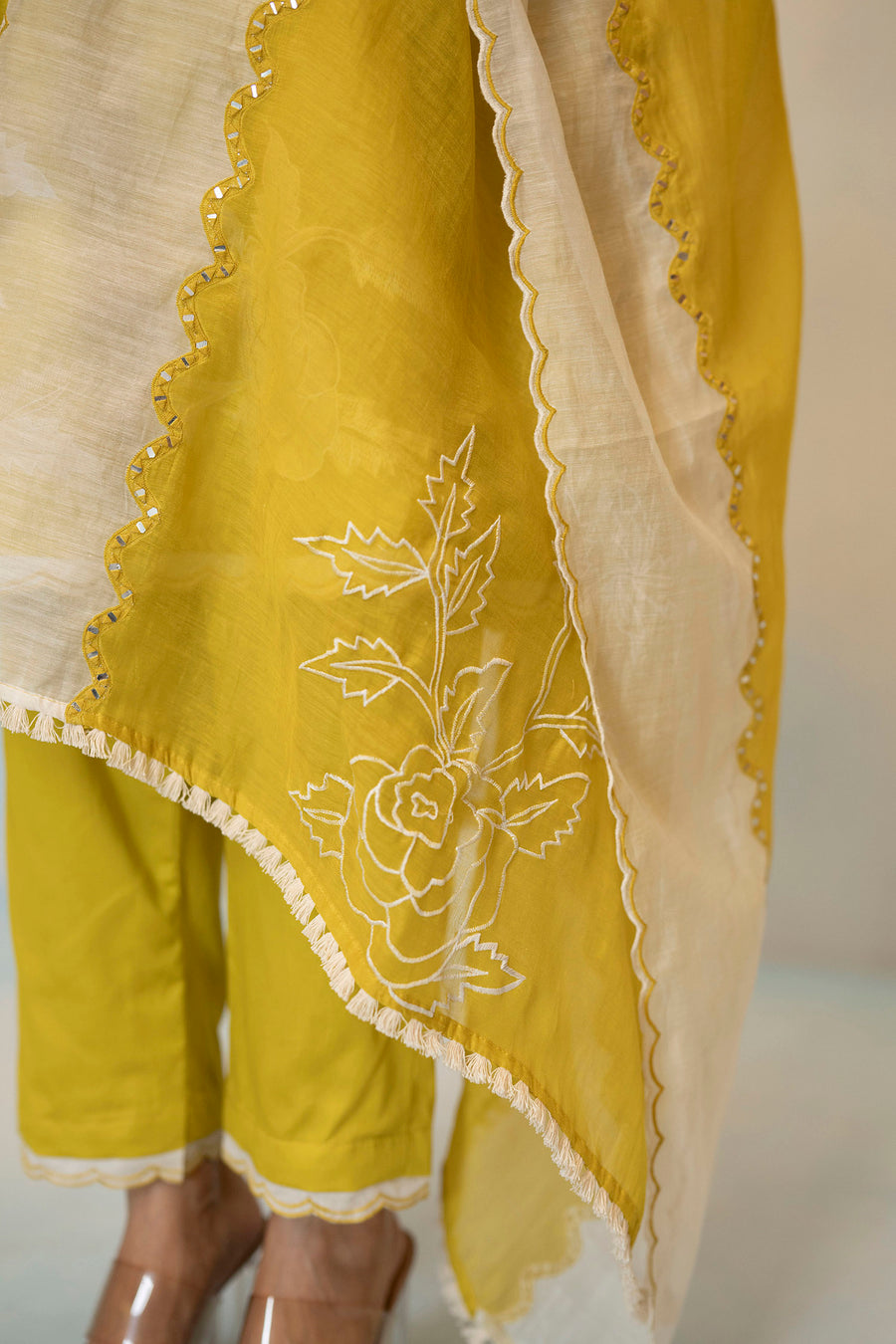 Seher Silk Chanderi Anarkali Set