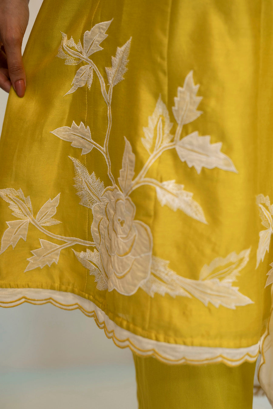 Seher Silk Chanderi Anarkali Set
