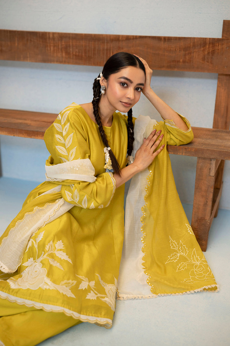 Seher Silk Chanderi Anarkali Set