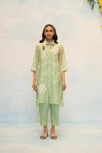 Zara Mul Chanderi Co-ord Set
