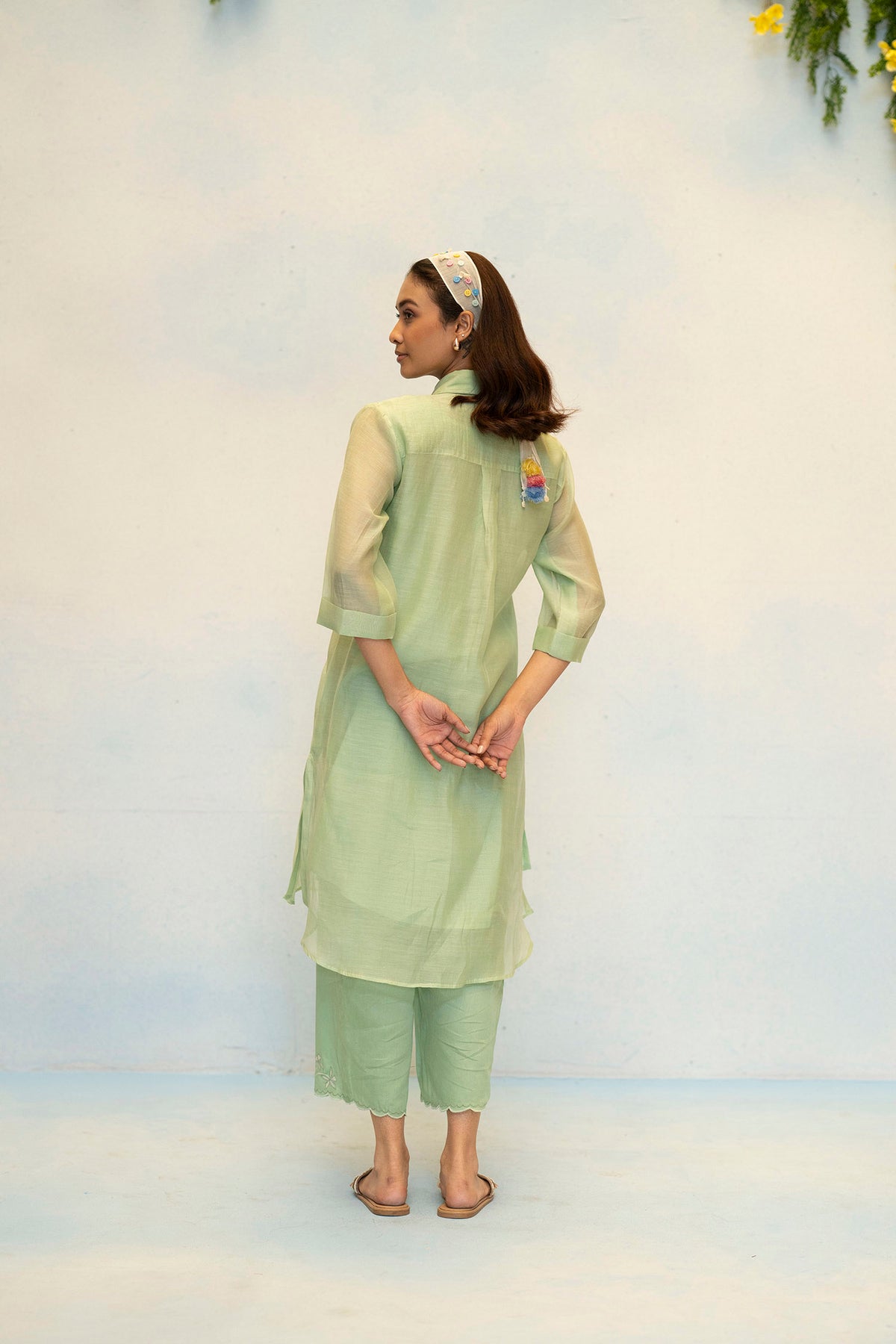 Zara Mul Chanderi Co-ord Set