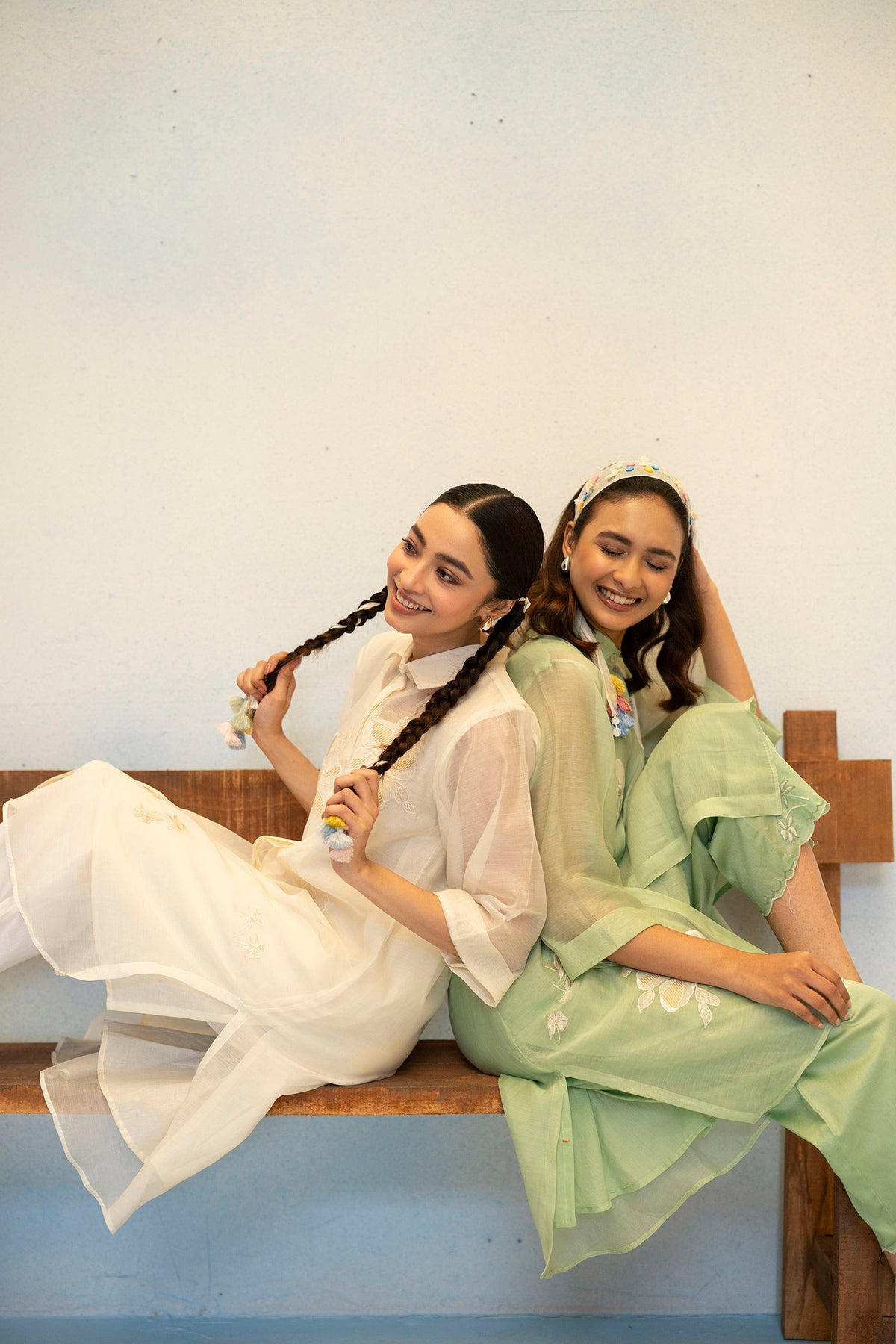 Zara Mul Chanderi Co-ord Set