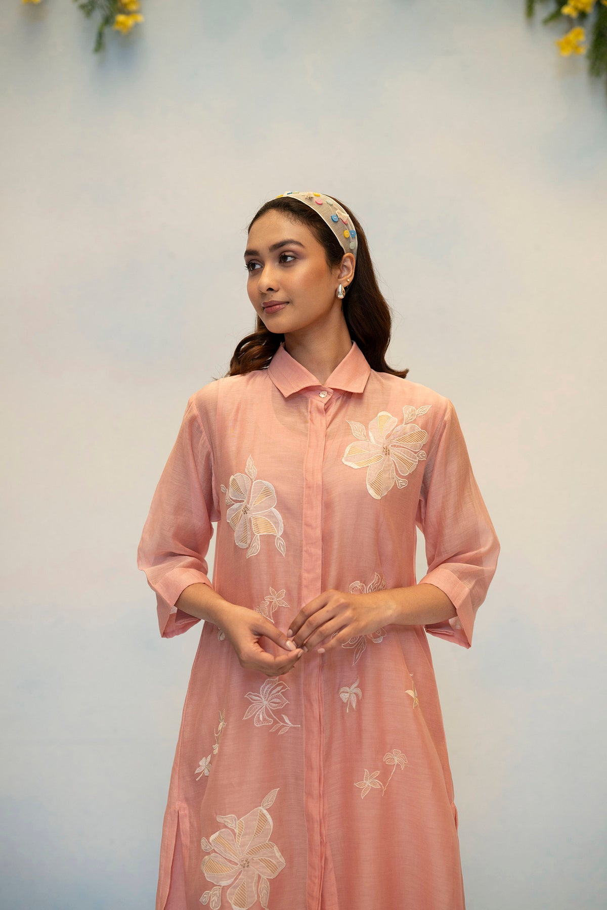 Zara Mul Chanderi Co-ord Set