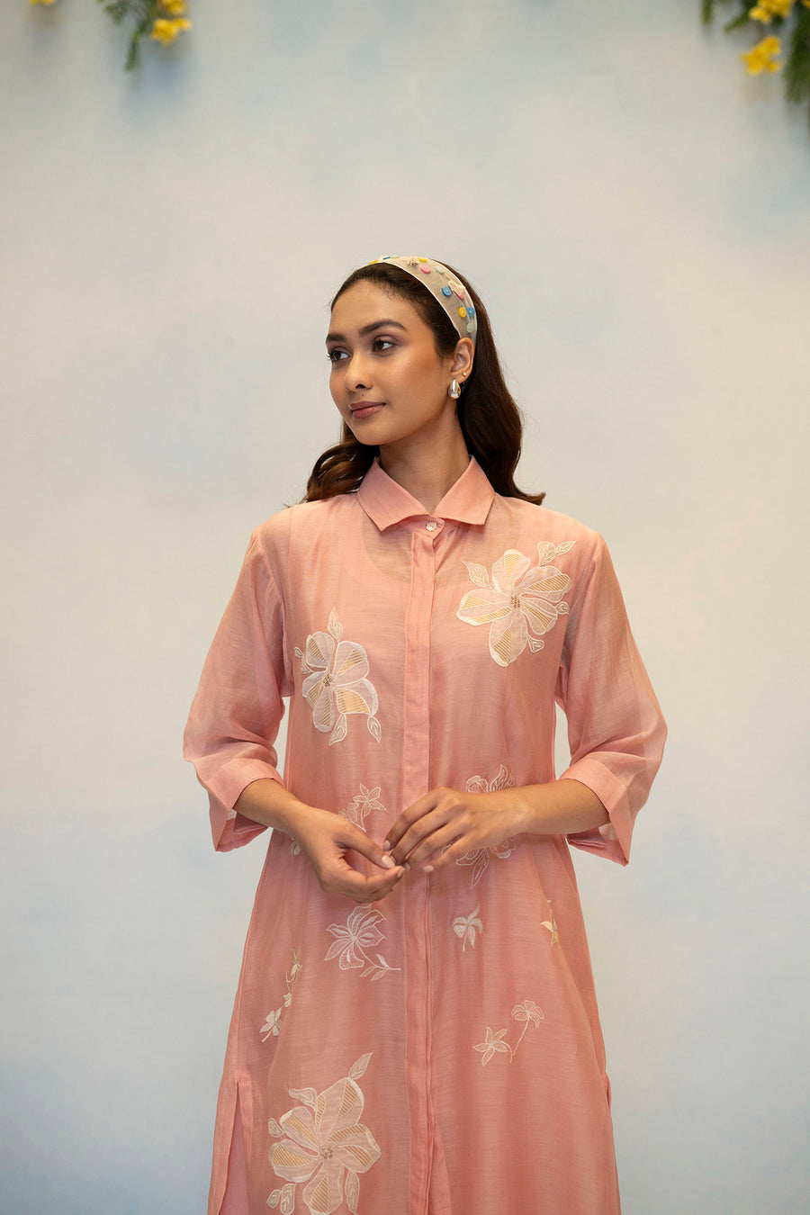 Zara Mul Chanderi Co-ord Set
