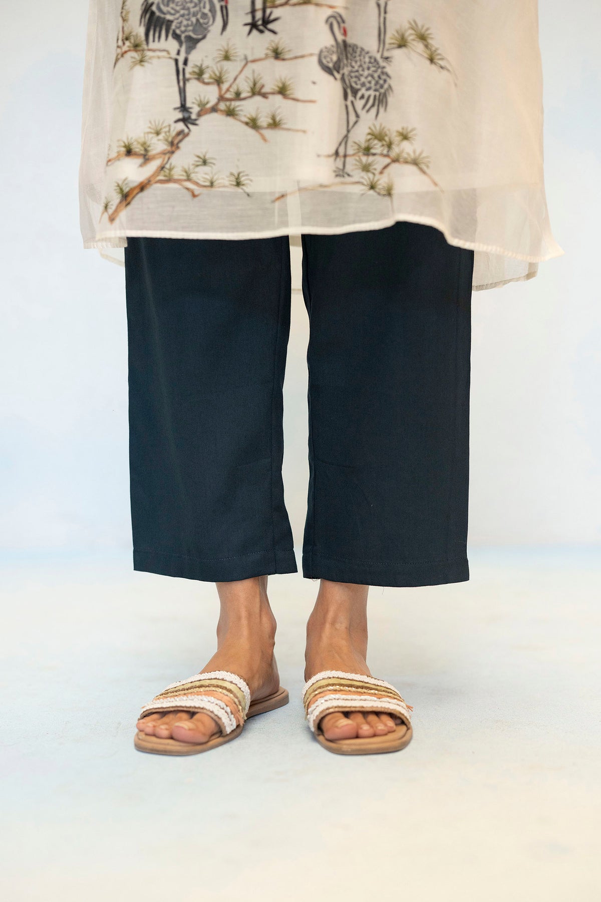 Rosh Mul Chanderi Co-ord Set