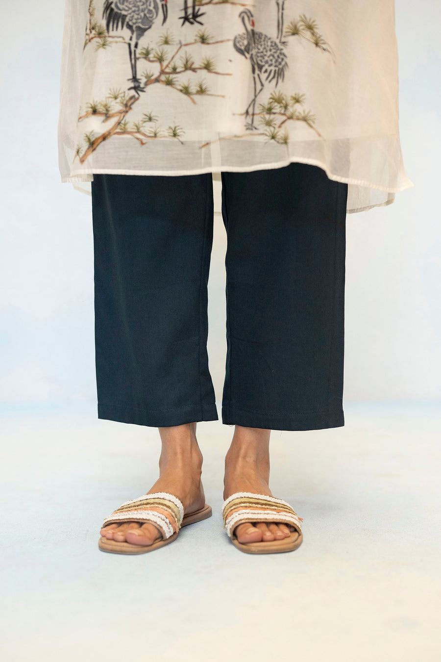 Rosh Mul Chanderi Co-ord Set