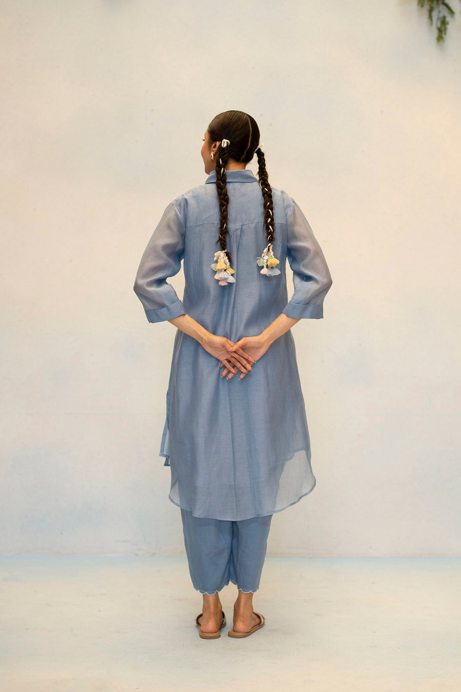 Zara Mul Chanderi Co-ord Set