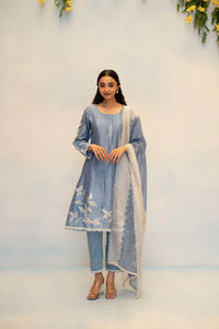 Seher Silk Chanderi Anarkali Set