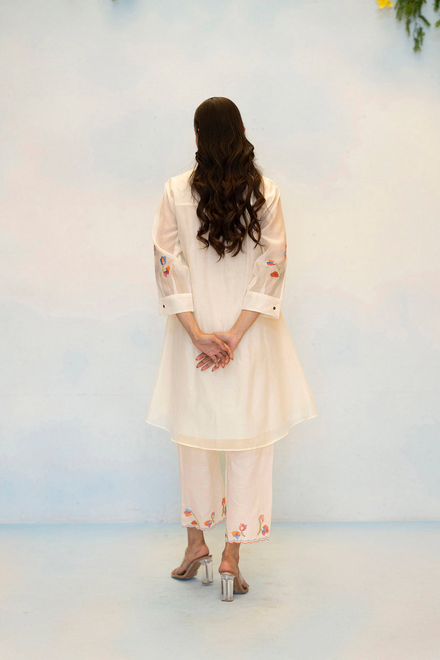 Aab Mul Chanderi Co-ord Set