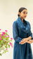 Parchhai Kurta Set (Midnight Blue)
