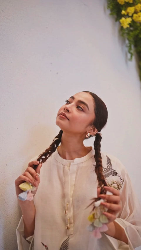 Rosh Mul Chanderi Co-ord Set