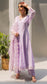 Alia Anarkali Set (Lavender)