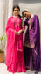 Chandbali Sharara Set (Fuchsia)