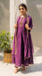 Dahliya Anarkali Set (Dawn Purple)