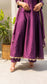 Dahliya Anarkali Set (Dawn Purple)