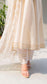 Alia Anarkali Set (Pearl White)
