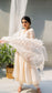 Alia Anarkali Set (Pearl White)
