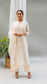 Alia Kurta Set (Pearl White)