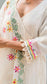 Saadgi Angrakha Set (Ivory White)