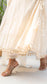 Saadgi Angrakha Set (Ivory White)