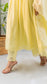 Saadgi A-line Kurta Set (Lemon)