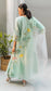 Seher A-line Kurta Set (Aqua Green)