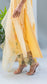 Seher A-line Kurta Set (Tuscany Yellow)