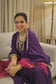 Dahliya Anarkali Set (Dawn Purple)